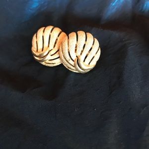 Trifari Clip on Earrings